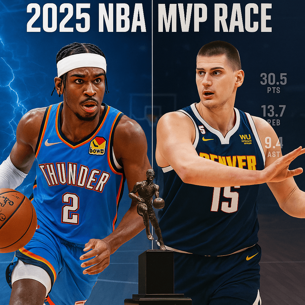 2025 NBA MVP Race Late March 2025 Overview
